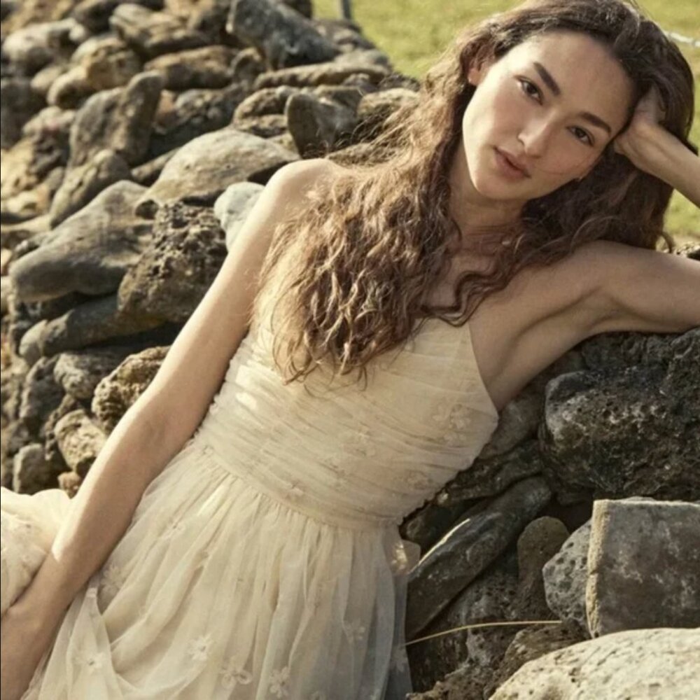 Dôen Heirloom NWT Cardamine Dress in Birch Size XL